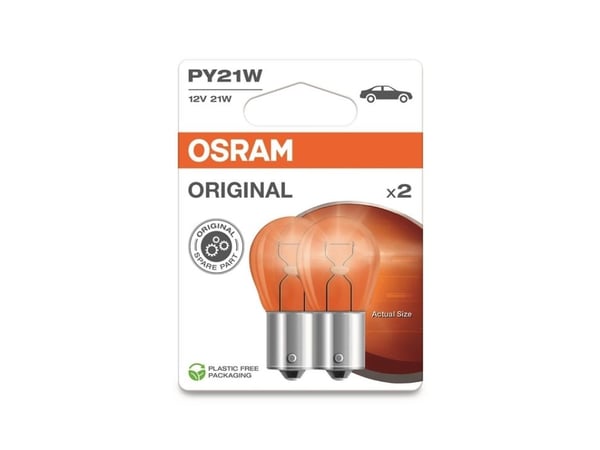 Osram Original Signal polttimo Oranssi - PY21W Auton polttimot