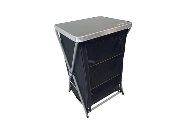 Sammenleggbart campingbord med skap Outliner 55x48x86 cm