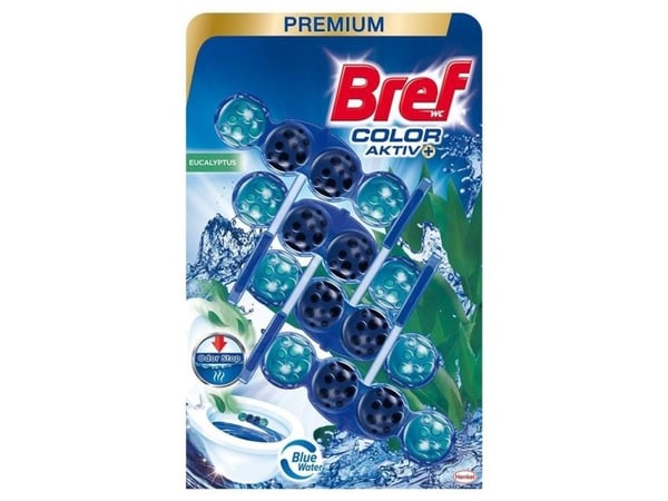 Bref Clean Freshener WC eukalyptus 4x50 g