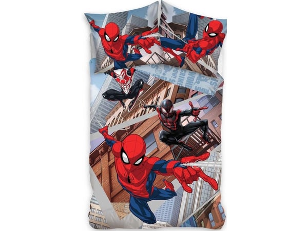 Spiderman sengetøy 150 x 210 cm - 100 prosent bomull