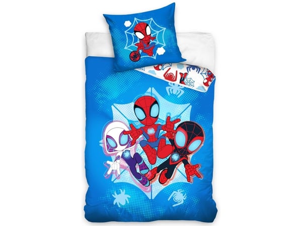 Spiderman sengetøy 150 x 210 cm - 100 % bomull