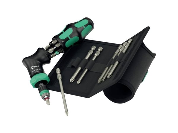 Wera Kraftform Kompakt Pistol RA-R 2, Ratsche m Bits,13teit