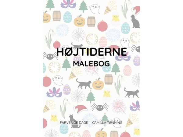 Høytidene - malebok | Camilla Tønning | Språk: Dansk