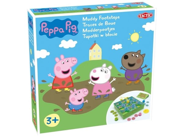 Tactic Peppa Pig Muddy Footsteps, 3 år
