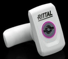 Rittal 2420.010, Kamlås, Plast, Hvit, 1 stykker, 50 g