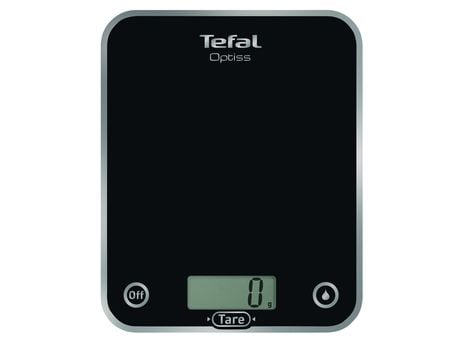 Tefal BC5005V0, Elektronisk köksvåg, 5 kg, 1 g, Svart, Glas, Bänkdiskmaskin