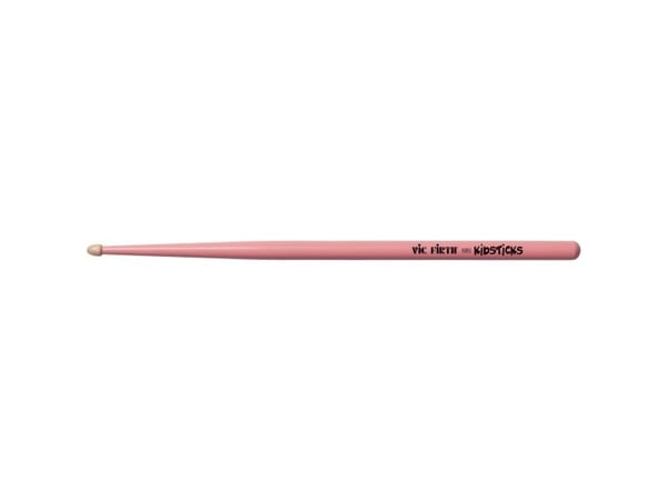 Vic Firth KIDSPINK, Trommestikker, Tre, Rosa, Hickory, Maling, Tre