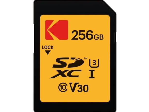 Kodak SD 256GB UHS-I U3 V30 Ultra