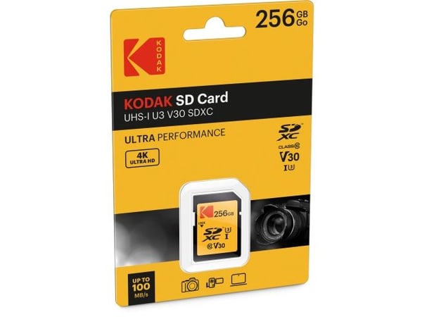 Kodak SD 256GB UHS-I U3 V30 Ultra