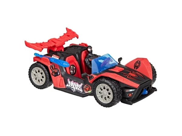 Hämähäkkimies 4 tuuman VenomVersus Miles Remix Blast Racer -räjäyttäjä