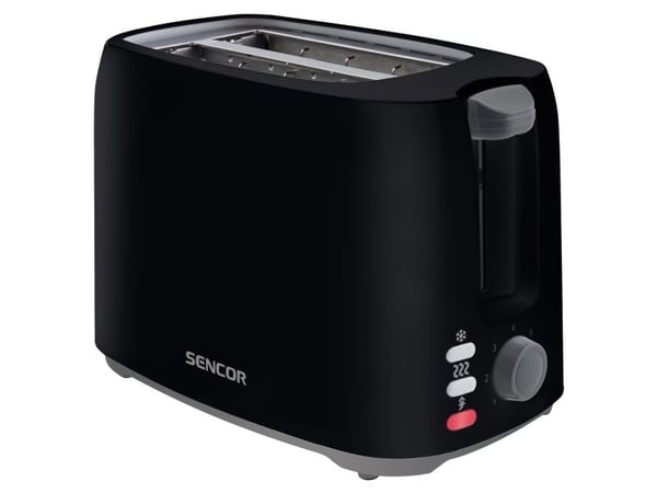 Sencor STS 2607BK - Brödrost - 2 skiva - 2 Kortplatser - svart