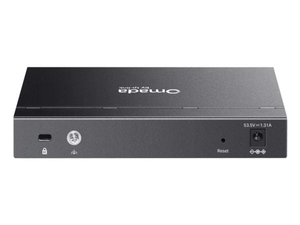 TP-Link Omada ES208GP, Håndtert, L2, Gigabit Ethernet (10/100/1000), Strøm over Ethernet (PoE), Rack-montering, DIN rail