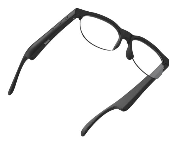 4smarts SoundGlasses Sport 2, Painikkeet, 0,3 m, A2DP, AVRCP, HFP, HSP, PBAP, SPP, musta, Puolikehykset, musta