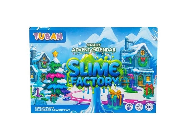 Adventskalender TUBAN sansesett Slime-fabrikken