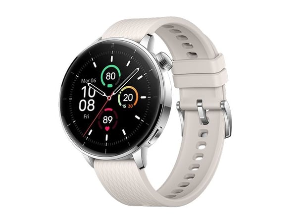 OnePlus Watch 3 - 43 mm - rostfritt stål - smart klocka med rem - fluoroelastomer - handledsstorlek: 130-210 mm - display 1.32" - 32 GB - Bluetooth...