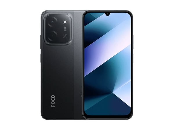 POCO C85, 17,5 cm (6.9"), 1600 x 720 pikseliä, 8 GB, 256 GB, 50 MP, musta