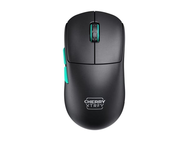 CHERRY Xtrfy M68 - Mus - ultralett - 5 knapper - trådløs - 2.4 GHz - svart