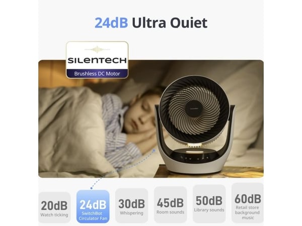 SwitchBot Battery Circulator Fan