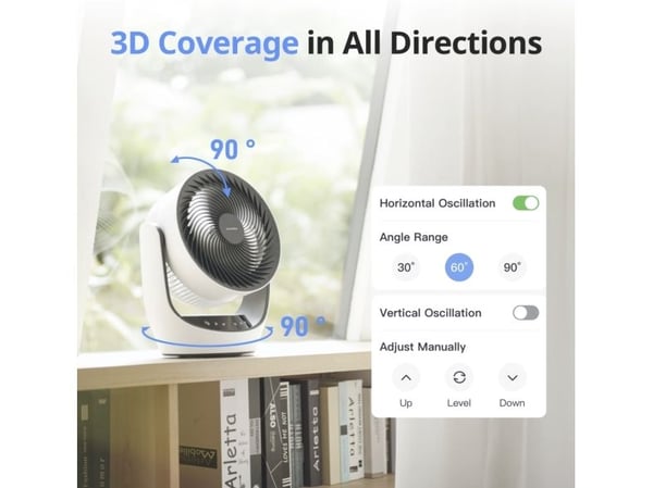 SwitchBot Battery Circulator Fan