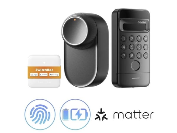 SwitchBot Lock Ultra-paket inkl. Hub Mini Matter och Keypad Vision
