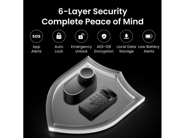 SwitchBot Lock Ultra-paket inkl. Hub Mini Matter och Keypad Vision