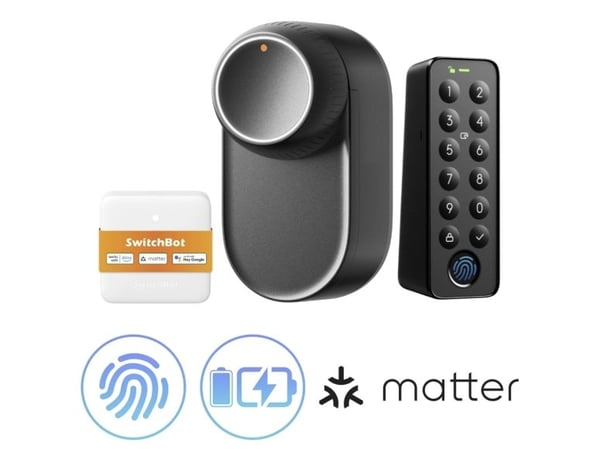 SwitchBot Lock Ultra-paket inkl. Hub Mini Matter och Keypad Touch