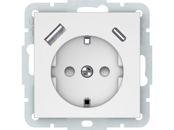 Vilma Socket+Usb-A+C Wmat Rp16-002-22/A+C Qr