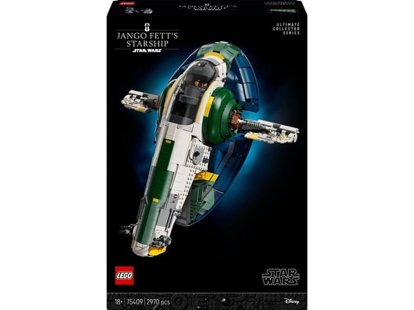 LEGO Star Wars patruljefartøy av typen Firespray Jango Fett (75409)