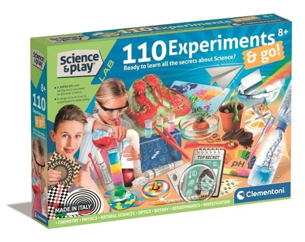 Clementoni Science &amp; Play -kokeilusarja lapsille