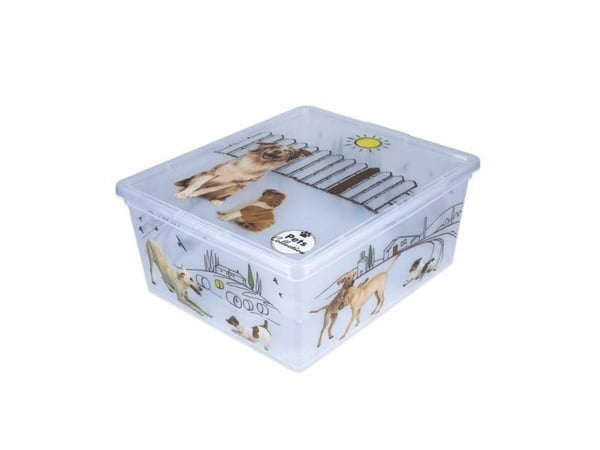 KIS oppbevaringsboks 40x34x17 cm 18 L Animals