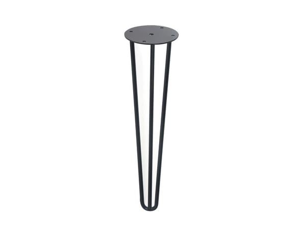 Rei Steel hårspenne Leg Triple 8 L400 Black