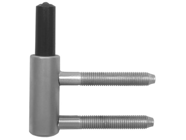 DOOR HINGE 80/10 LOWER PART. ZINC PLATED