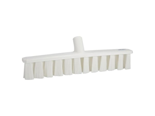 Dammkost, Vikan, vit, glas/polyester/PP, 40 cm, mjuk