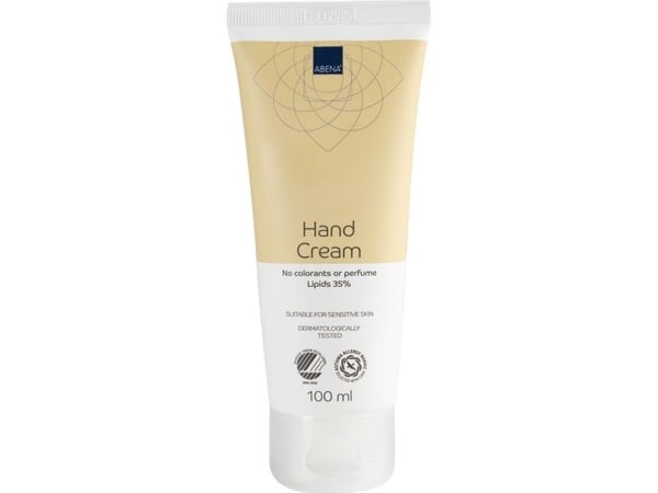 Käsivoide, ABENA, 100 ml, väri- ja hajusteeton, 35% - (6 kpl)