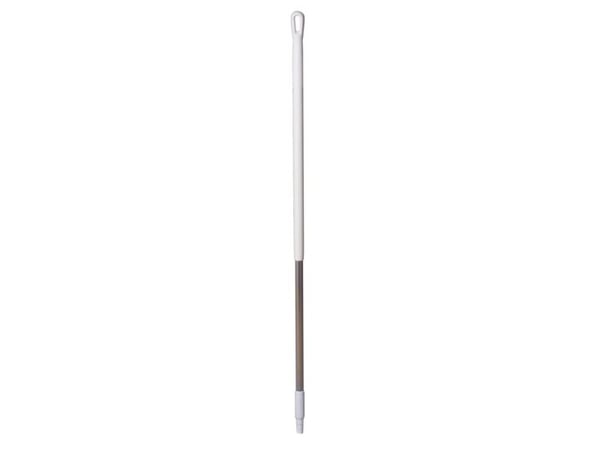 Skaft Ø31x1300 mm Ergonomisk Aluminium Hvid,1 stk