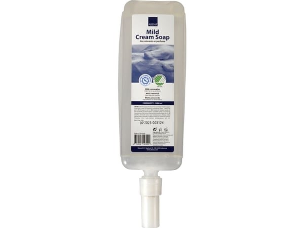 Mild Cremesæbe, ABENA, 1000 ml, refill - (6 stk.)