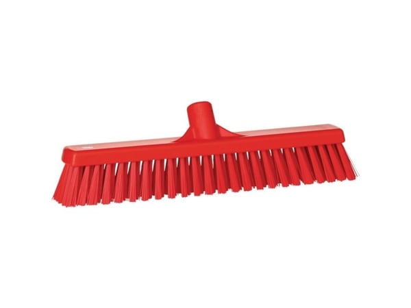 Fejekost, Vikan, rød, polyester/PP/rustfrit stål, 41 cm