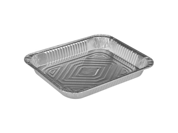 Gastronorm bakke, ABENA Cater-Line, 32,2x26,2x4,1cm, 2640 ml, aluminium, rektangulær - (10 stk.)
