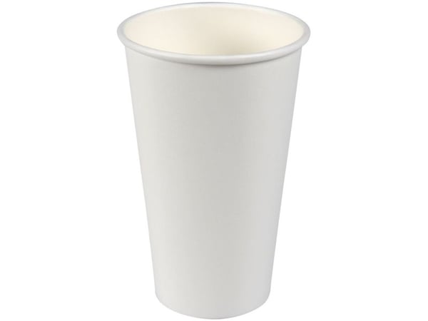 Kaffebæger Premium, ABENA Gastro, 13,6cm, Ø9cm, 48 cl, 49 cl, hvid, pap/PE - (20 stk.)
