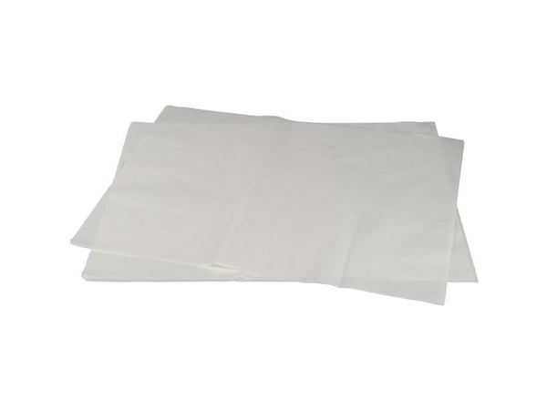 Bagepapir, ABENA Cater-Line, 53x32,5cm, bleget, papir/silikone/virgin