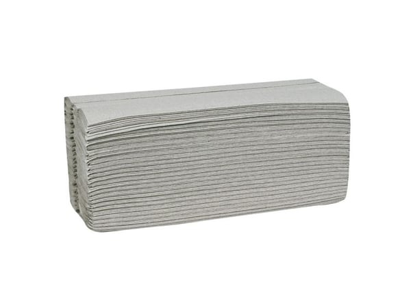 Håndklædeark, ABENA Care-Ness Basic, 1-lags, C-fold, 33x24,5cm, 11,5 cm, ubleget - (24 stk.)