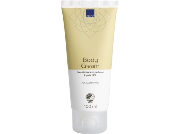 Hudplejecreme, ABENA, 100 ml, uden farve og parfume - (12 stk.)