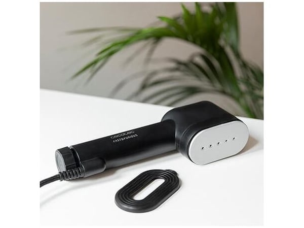 Cecotec 05543, Kannettava vaatehöyrystin, 30 min, Musta, 25 g/min, 1000 W