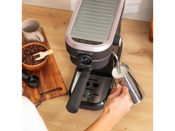 Cecotec Cafelizzia 890 Rose Pro, Espressomaskin, 1,1 l, Malt kaffe, 1350 W, Svart, Rustfritt stål