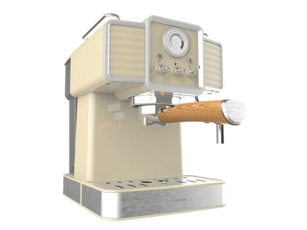 Cecotec 01629, Espressomaskin, 1,5 l, Malat kaffe, 1350 W, Gul