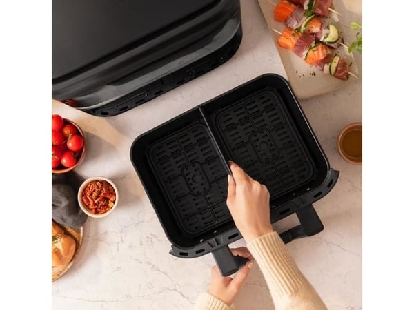 Cecotec Cecofry Dual 9000, Varmluftsfrityr, 9 l, 1 kg, 80 °C, 200 °C, 60 min