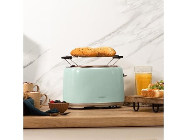 Cecotec 03234, 2 skive(r), blå, stål, knotter, dreie, 980 W, 3 år