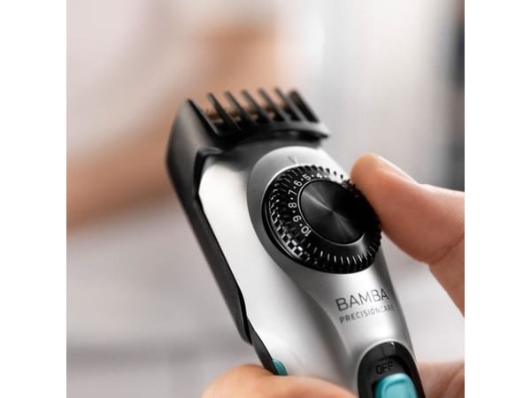 Cecotec Bamba PrecisionCare AllDrive Pro, Sort, Sølv, 1 mm, 2 cm, 0,5 mm, Skjegg, Rustfritt stål