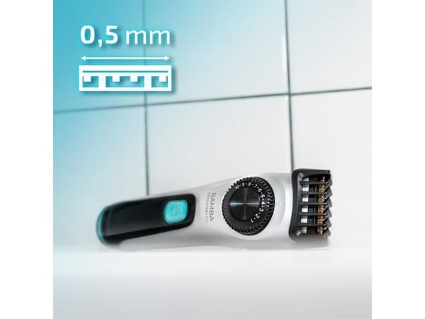 Cecotec Bamba PrecisionCare AllDrive Pro, Sort, Sølv, 1 mm, 2 cm, 0,5 mm, Skjegg, Rustfritt stål