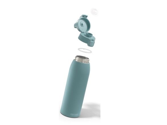 SIGG 6021.40, 1000 ml, Daglig forbruk, Blå, Rustfritt stål, Voksen, Mann/kvinne